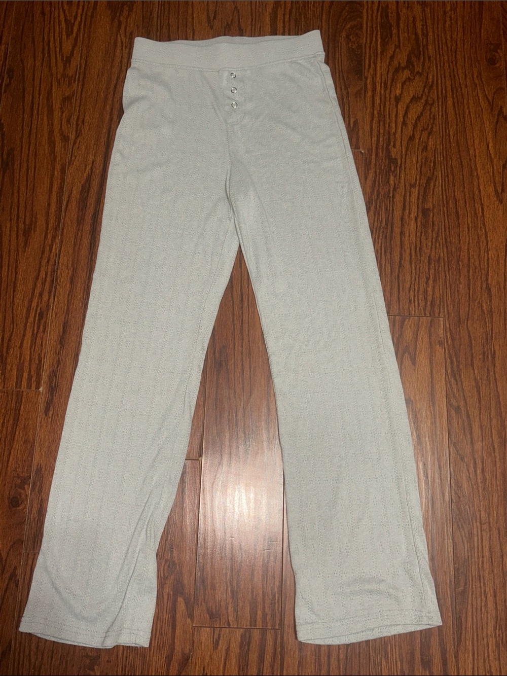 Auden Light Gray Knit Lounge Pants